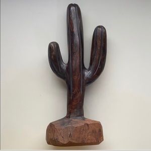 Wooden carved  Cactus